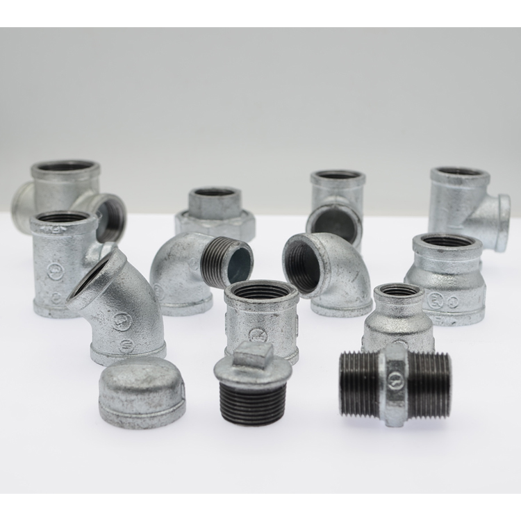 建支鍍鋅絲扣瑪鋼管件